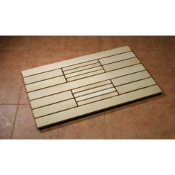 Infrarotkabine 'Ranua 1' natur Glastür 109 x 98 x 190 cm