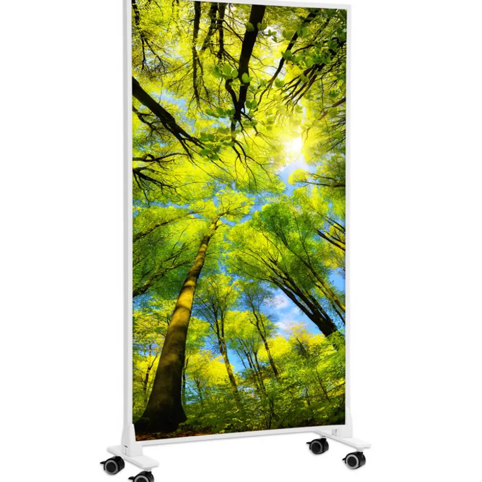Infrarot-Standheizung 'Ambienteline' Waldlichtung 800 W 60 x 100 cm