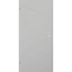 Innentür 'Modern M4 RS' hellgrau 198,5 x 86 cm, Linksanschlag