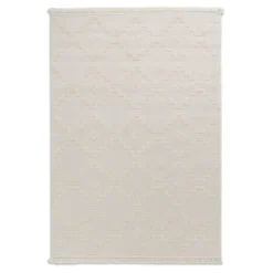In-& Outdoor-Teppich 'Summer' creme Quadrate 133 x 190 cm