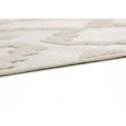 In-& Outdoor-Teppich 'Summer' creme Quadrate 80 x 150 cm