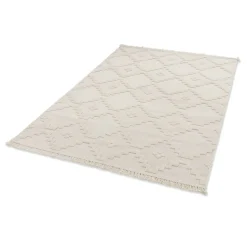 In-& Outdoor-Teppich 'Summer' creme Quadrate 80 x 150 cm