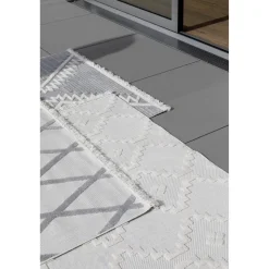 In-& Outdoor-Teppich 'Summer' grau 80 x 150 cm