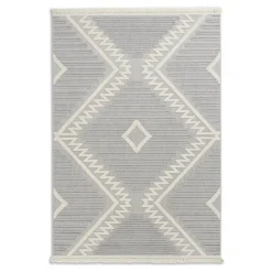 In-& Outdoor-Teppich 'Summer' grau 80 x 150 cm