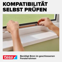 Insect Stop mit Anklipsrahmen schwarz 120 x 240 cm