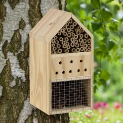Insektenhotel Holz 12 x 12 x 25 cm
