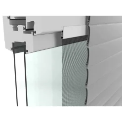 Insektenschutz-Fenster 'Compact' flächenbündig, 130 x 150 cm, weiß