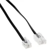 ISDN-Anschlusskabel RJ-11/RJ-45 schwarz 3 m