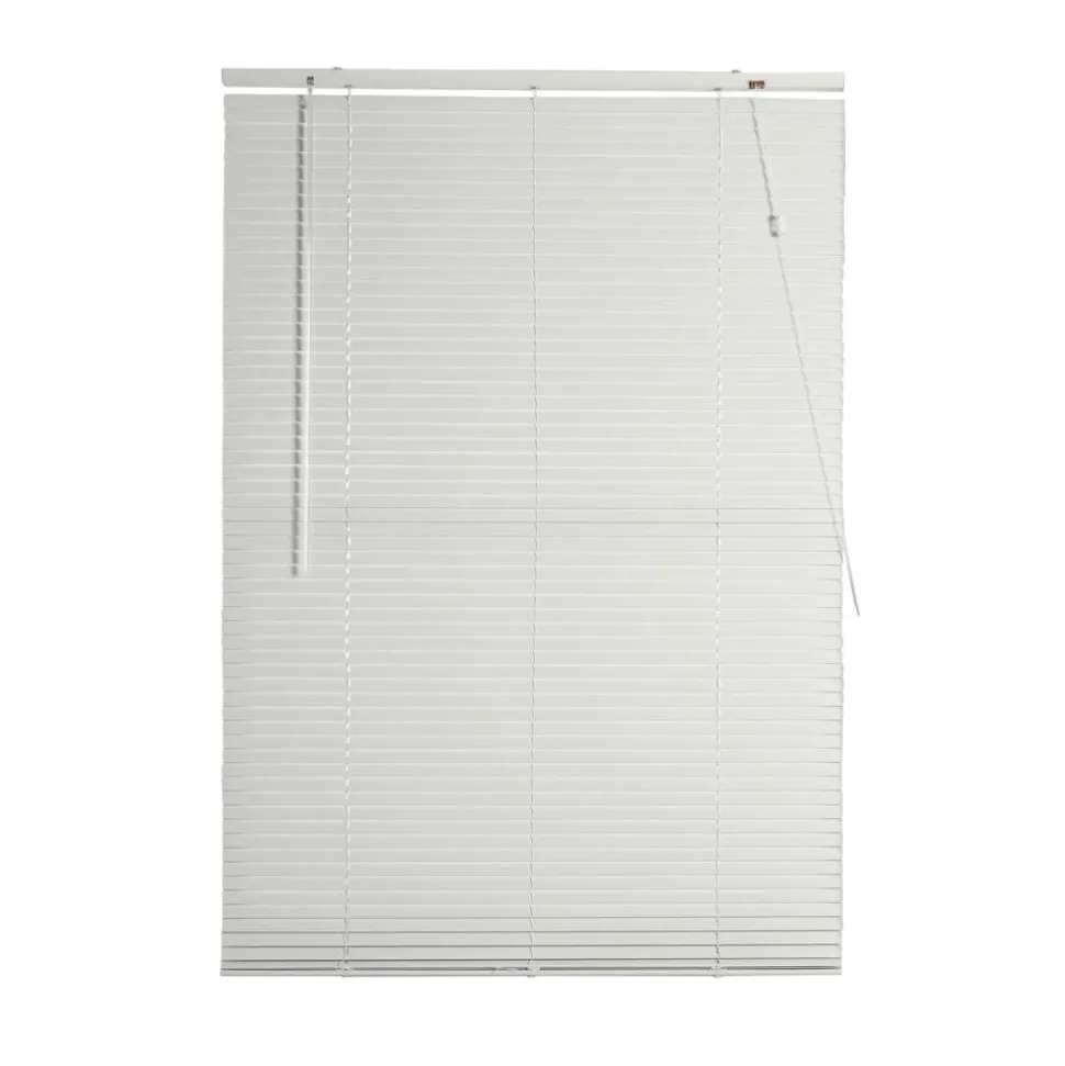 Jalousie Aluminium weiß 100 x 140 cm