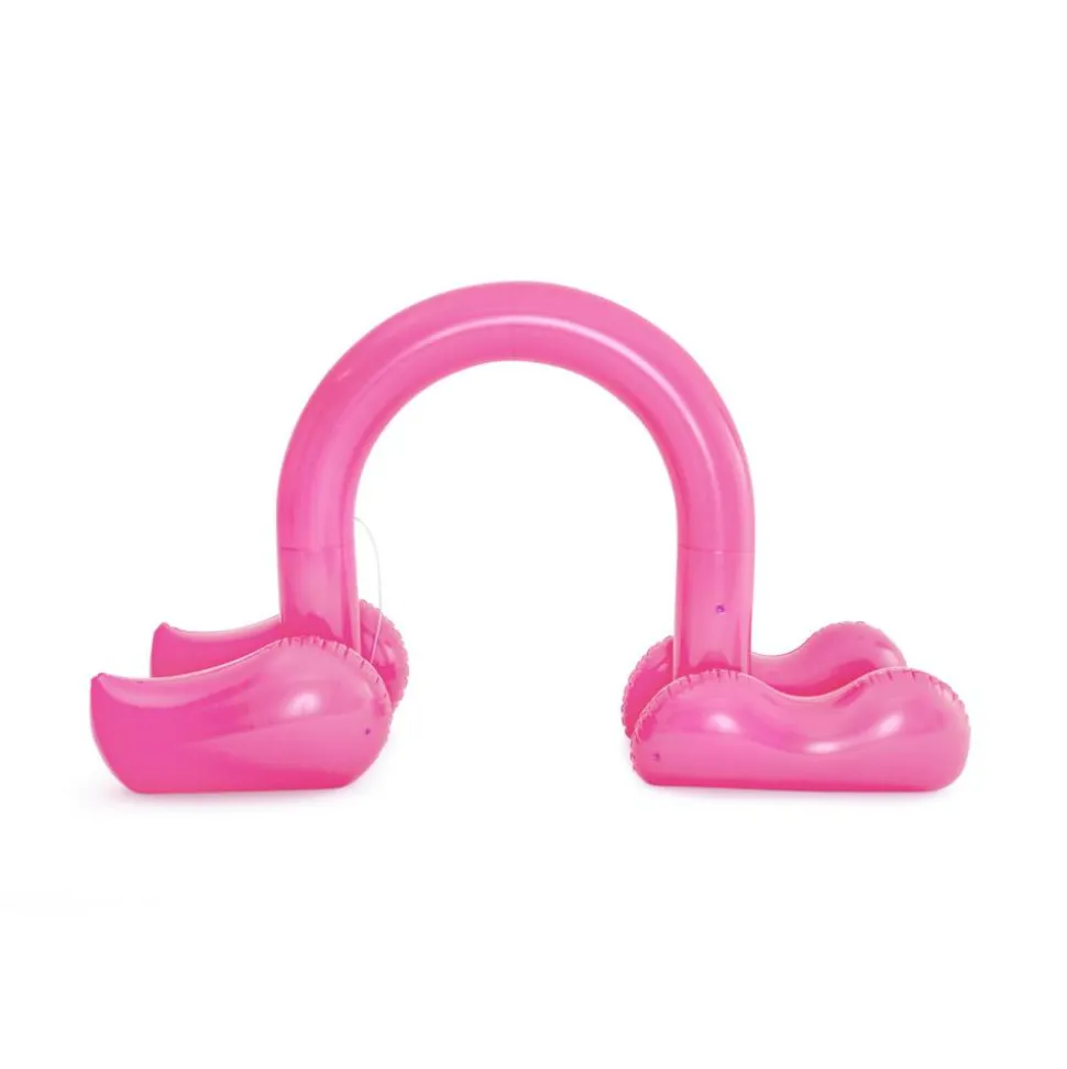 Jumbo Wassersprinkler 'Flamingo' pink 340 x 110 x 192 cm