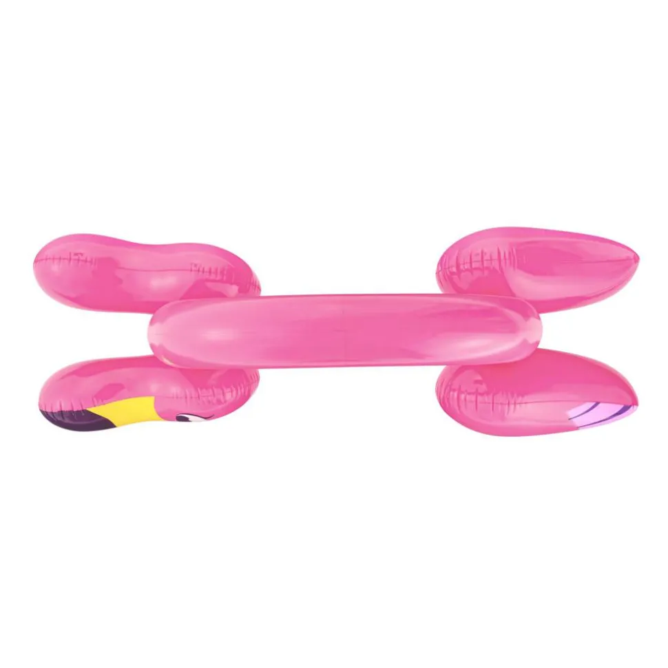 Jumbo Wassersprinkler 'Flamingo' pink 340 x 110 x 192 cm