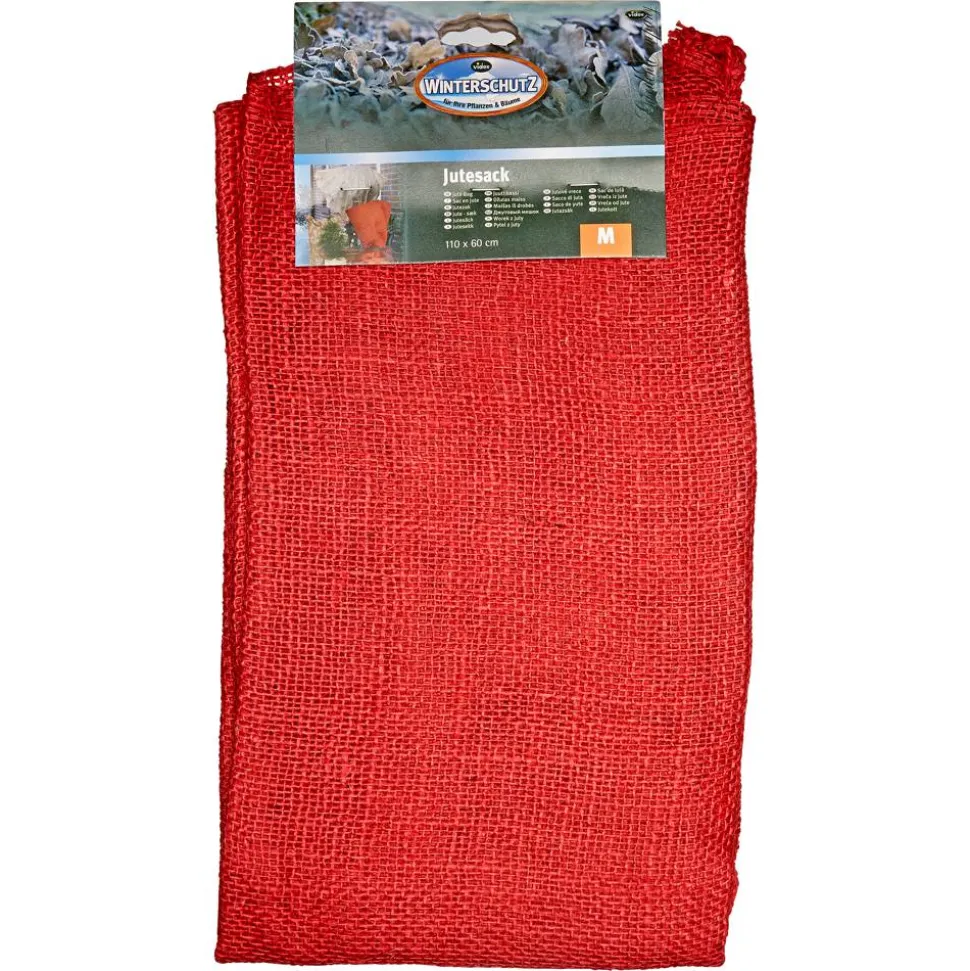 Jutesack M rot 110 x 60 cm