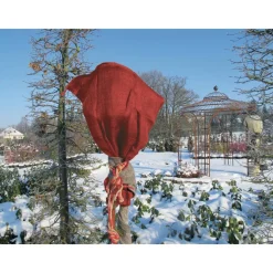 Jutesack rot 0,8 x 0,6 m