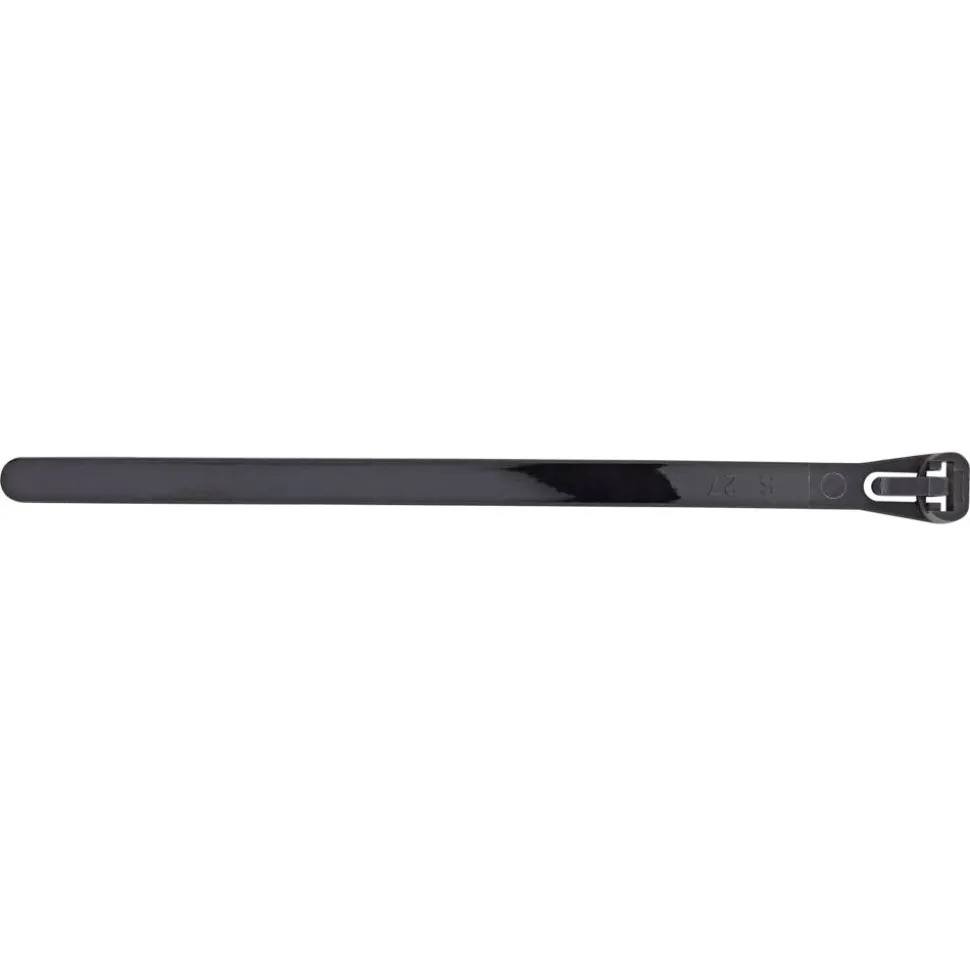 Kabelbinder wiederverschließbar schwarz 7,5 x 200 mm 25 Stück