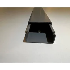 Kabelkanal anthrazit 2000 x 30 x 15 mm