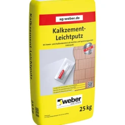Kalkzement-Leichtputz 25 kg