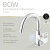 Kaltwasser-Standventil 'Bow' chromfarben