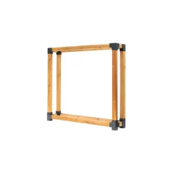 Kaminholzregal 'Michel XXL' naturfarben 198 x 180 x 40 cm