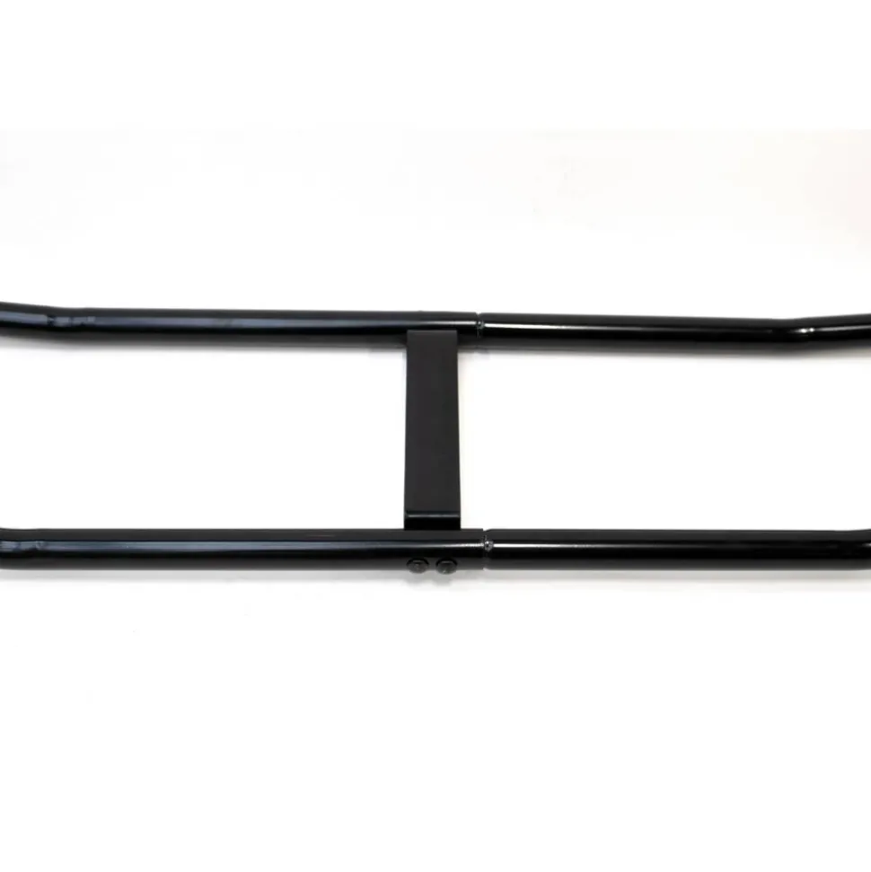 Kaminholzregal schwarz Stahl 25 x 244 x 99 cm