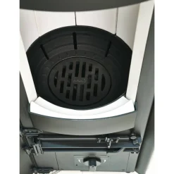 Kaminofen 'Lova ECOplus RUA' Kacheln/Spezialkeramik schwarz 6 kW
