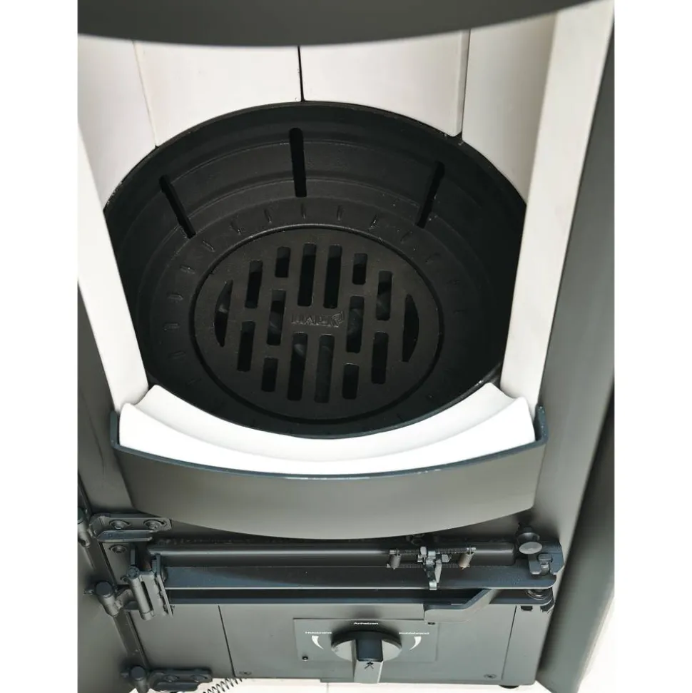 Kaminofen 'Lova ECOplus RUA' Kacheln/Spezialkeramik schwarz 6 kW