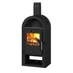 Kaminofen 'Magna 3.0' Stahl schwarz 7 kW