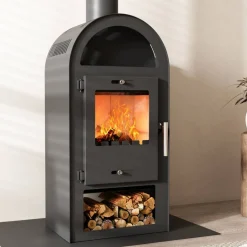 Kaminofen 'Magna 3.0' Stahl schwarz 7 kW