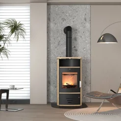 Kaminofen 'Modena 4.0 STS' schwarz 6,5 kW