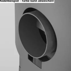 Kaminofen 'Usedom 7' Stahl/Speckstein 7 kW
