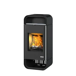 Kaminofen 'Weser' Stahl schwarz 7,5 kW