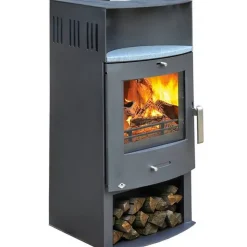 Kaminofen 'Arezzo' grau 7 kW
