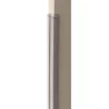 Kantenstoßschutz 'Bumper' für Carports Aluminium grau 170 x 6,5 x 2,5 cm