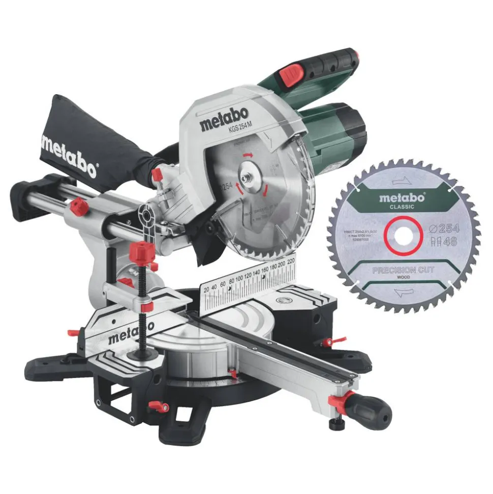 Kapp- und Gehrungssäge-Set 'KGS 254 M' 1450 W