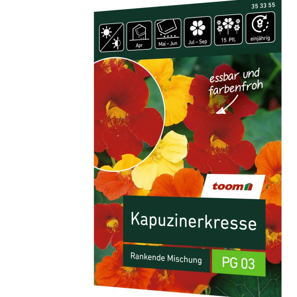 Kapuzinerkresse 'Rankende Mischung'