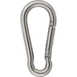 Karabinerhaken Edelstahl 4A Ø 5 x 50 mm