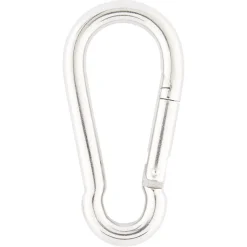 Karabinerhaken Eisen 4 x 40 mm 15 Stück