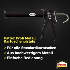 Kartuschenpistole 'Profi Metall' schwarz