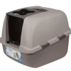 Katzentoilette mit Dach grau 470 x 560 x 500 mm