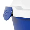 Katzentoilette "Space 60" Abdeckrahmen 56 x 43 x 14 cm blau/weiß