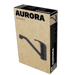 Küchenarmatur 'Aurora' schwarz-matt