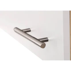 Küchenmöbel-Set 'Merle 13' weiß/eichefarben 150 x 60 x 85 cm