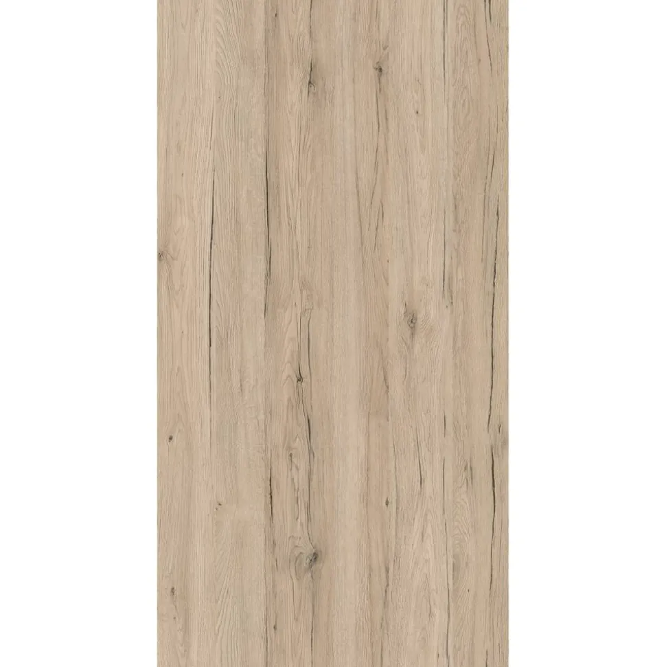 Küchenrückwand '34139/K4420' Eiche Sanremo Sand/Eiche Evoke Classic beige, beidseitiges Dekor 4100 x 640 x 15 mm
