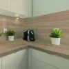 Küchenrückwand '34038/34232' Sonoma Eiche hell beige/Arizona Pine braun, beidseitiges Dekor 4100 x 640 x 15 mm