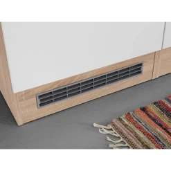 Küchenzeile mit E-Geräten 'Petunia' eichefarben/weiß 270 cm