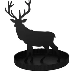 Kerzenhalter mit Hirsch 34 cm
