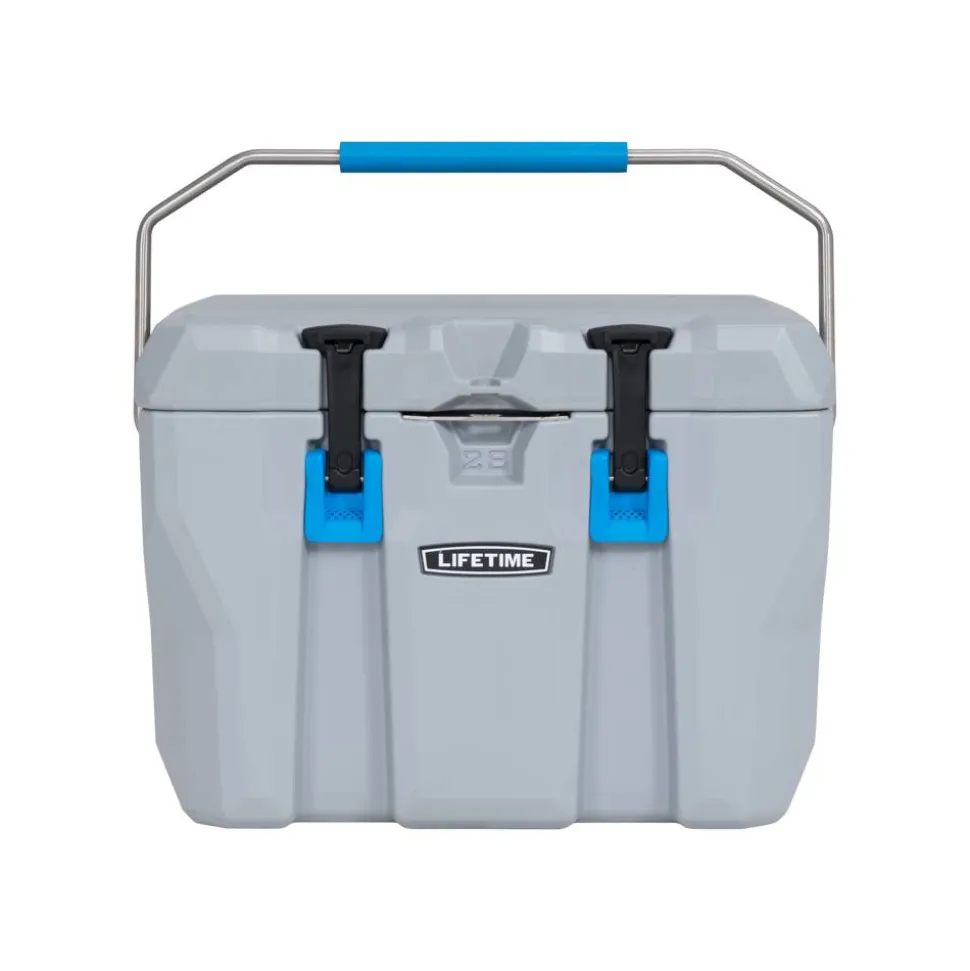 Kühlbox 'Premium' Kunststoff grau 26 l 33 x 55 x 41 cm