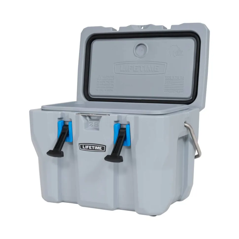 Kühlbox 'Premium' Kunststoff grau 26 l 33 x 55 x 41 cm