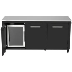 Kühlschrank schwarz 60 l