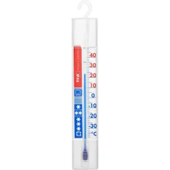 Kühlthermometer Kunststoff transparent 2,4 x 0,9 x 15,5 cm