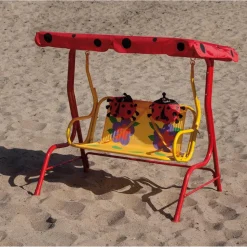 Kinderschaukel 'Marie' rot 75 x 115 x 118 cm